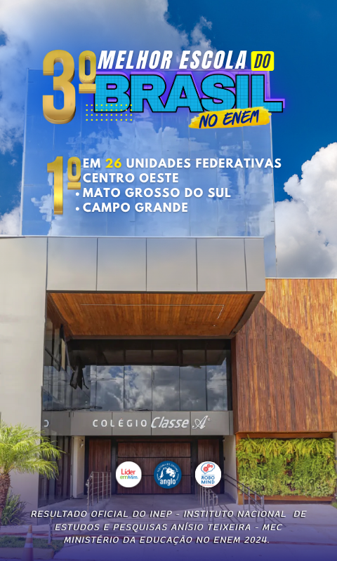 3ª Melhor Escola ENEM BRASIL